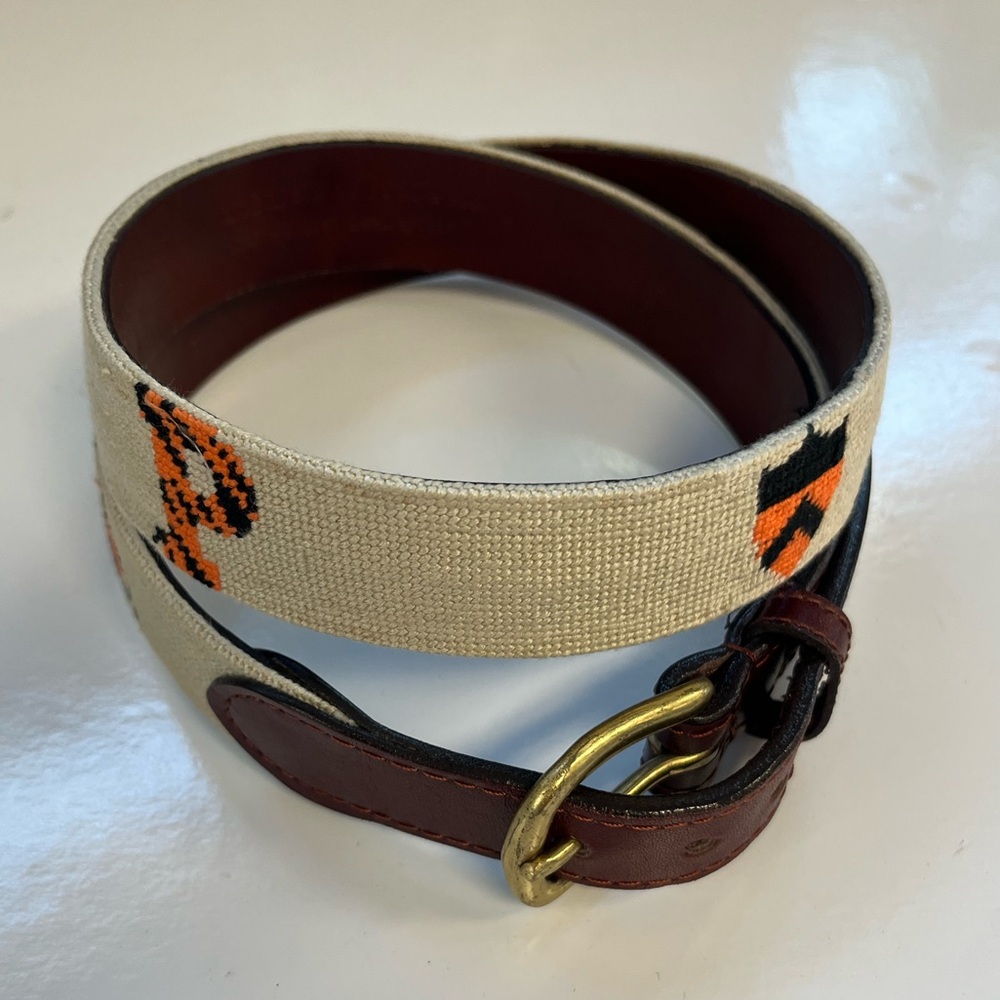 Smathers & Branson Princeton Tigers Belt Size 36